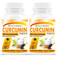 GOA NUTRITIONS Curcumin With Piperine Turmeric Tablets -120 Tablet