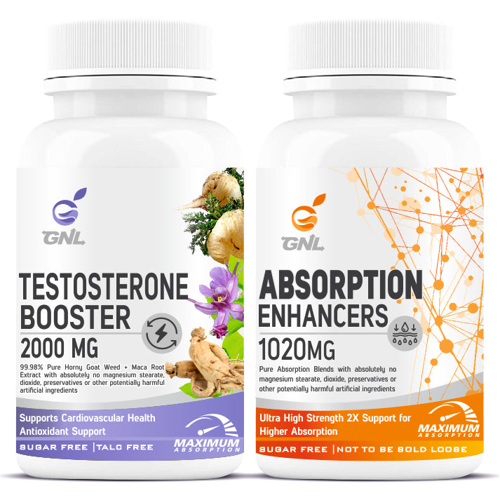 GNL Testosterone Booster for men Supplement 60 Tablets