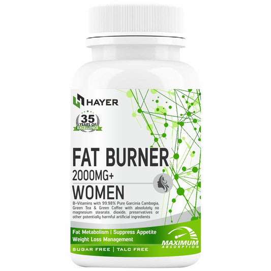 HAYER Fat Burners For Women With Green Tea, Apple Cider Vinegar,60 Keto Tablet s