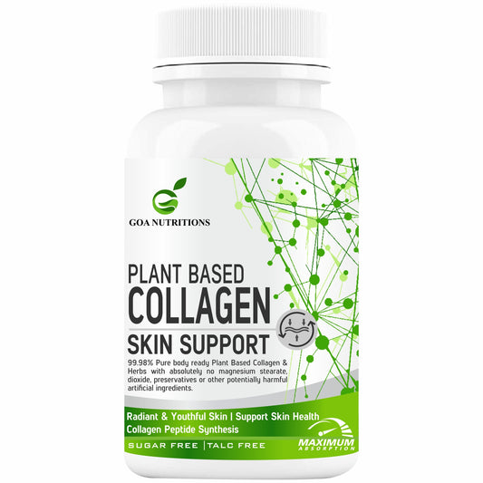 GOA NUTRITIONS Collagen Supplement For Women for Skin, Hair and Nails - 60 Tablets