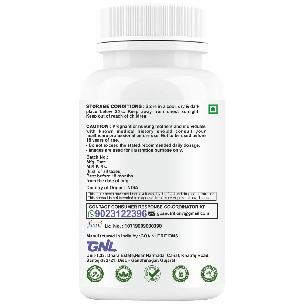 GNL Testosterone Booster for men Supplement 60 Tablets