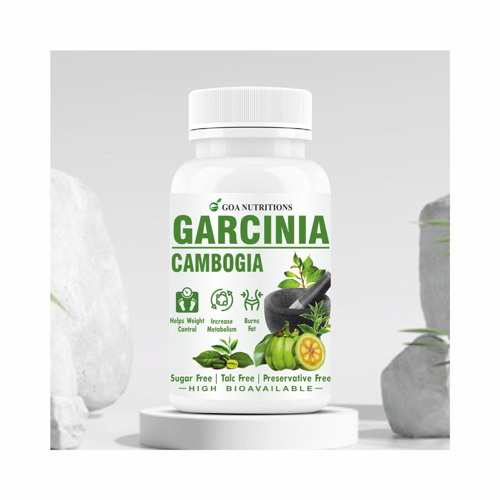 GOA NUTRITIONS Garcinia Cambogia for Weight Loss 60  Tablets
