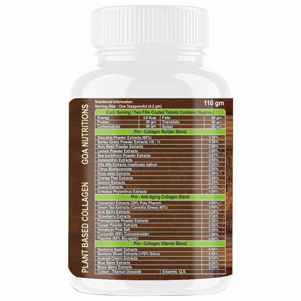 Goa Nutritions Collagen Powder For Women, Vital Collagen Protein Powder Peptides -110gm - Image #2