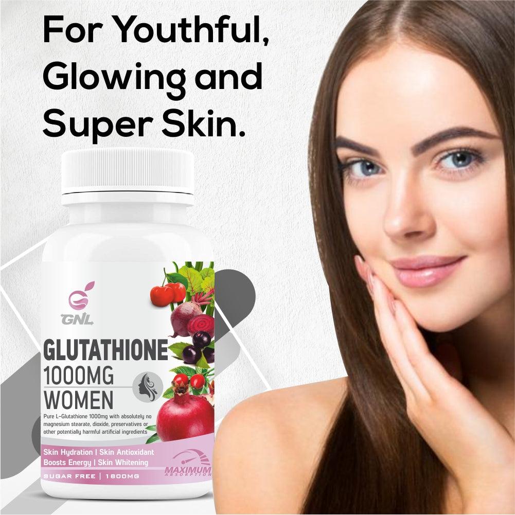 GNL Glutathione Tablets For Skin Whitening For Women 30 Tablets