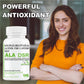 GNL Alpha Lipoic Acid 600mg Support To Boost Liver Function, Healthy Heart, Brain & Blood Sugar Levels -60 Tablets