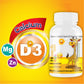 Well-C Calcium for Kids With Vitamin D (as d3) B12, C 60 Chewable Tablets