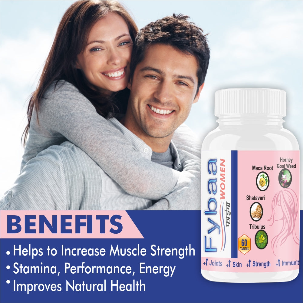 GOA NUTRITIONS Energy Booster For Women To Support Female Fitness 120 Tablets