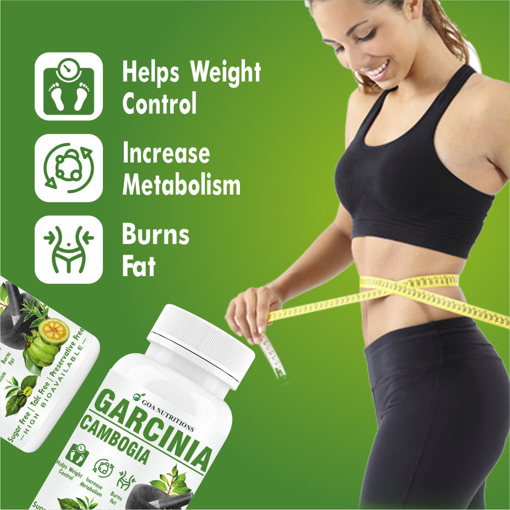 GOA NUTRITIONS Garcinia Cambogia for Weight Loss 60  Tablets