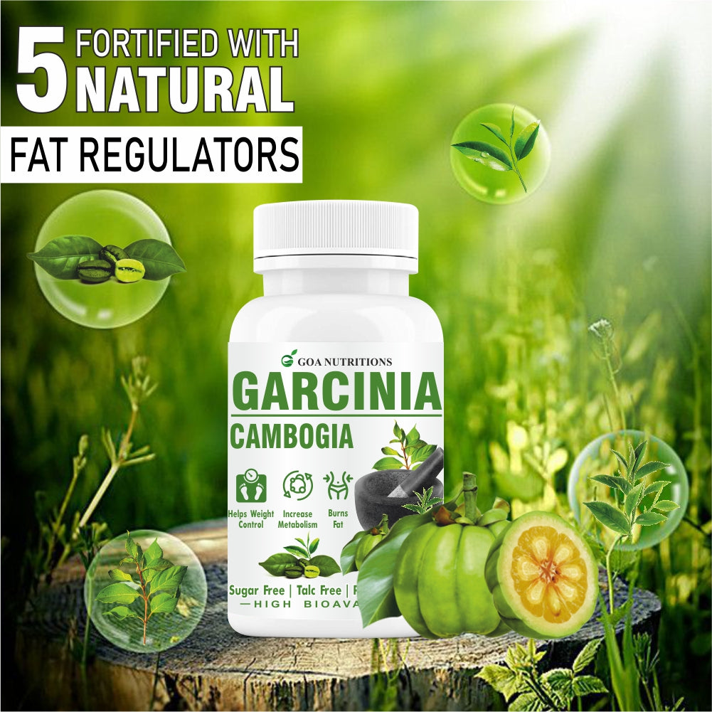 GOA NUTRITIONS Garcinia Cambogia for Weight Loss 60  Tablets