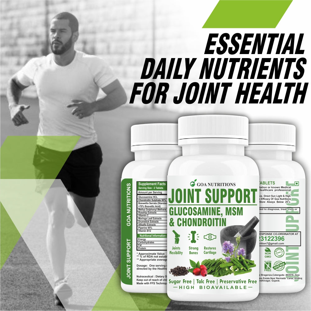 Goa Nutritions Joint Support Supplement 120 Tablets