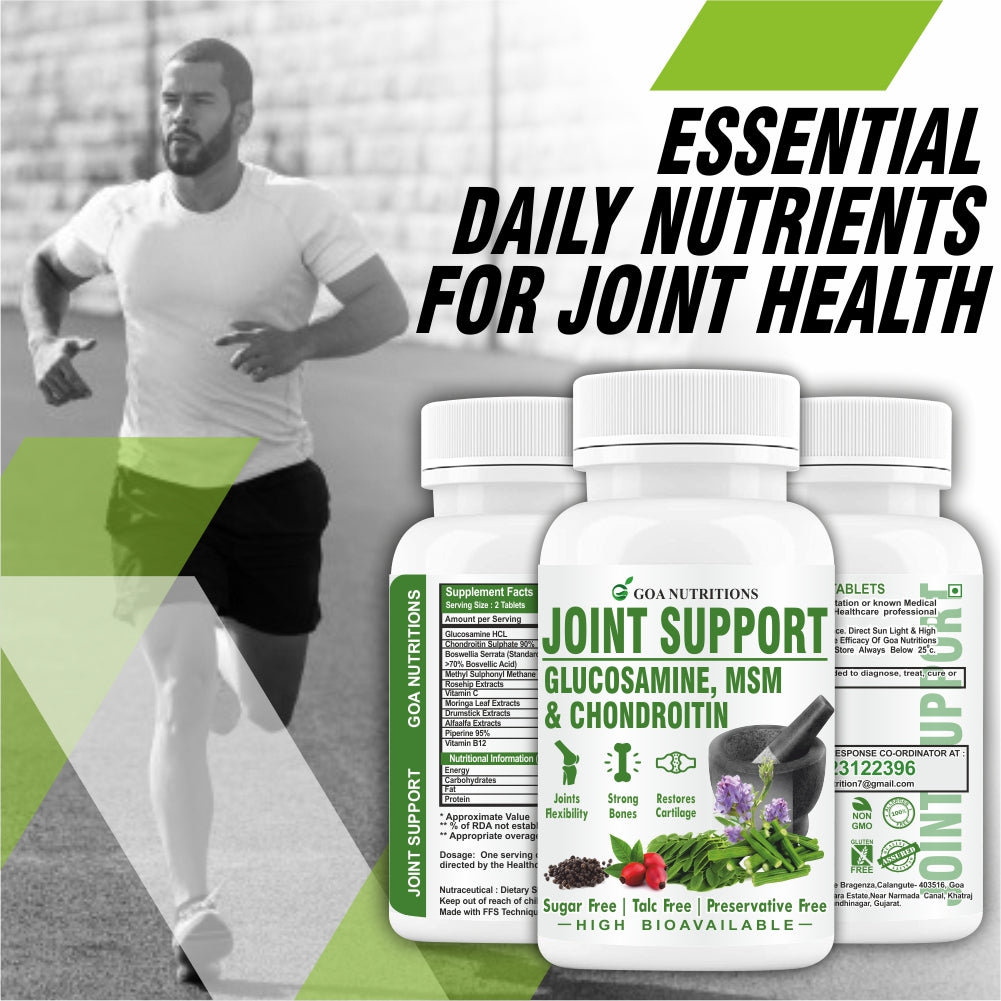 Goa Nutritions Joint Support Supplement 60 Tablets