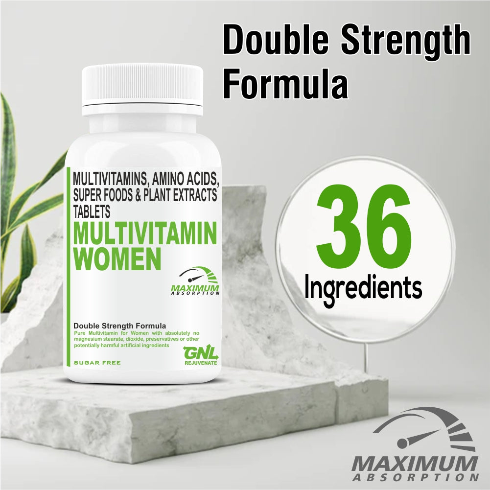 GNL Multivitamins for Women: Essential Nutrients for Total Wellness