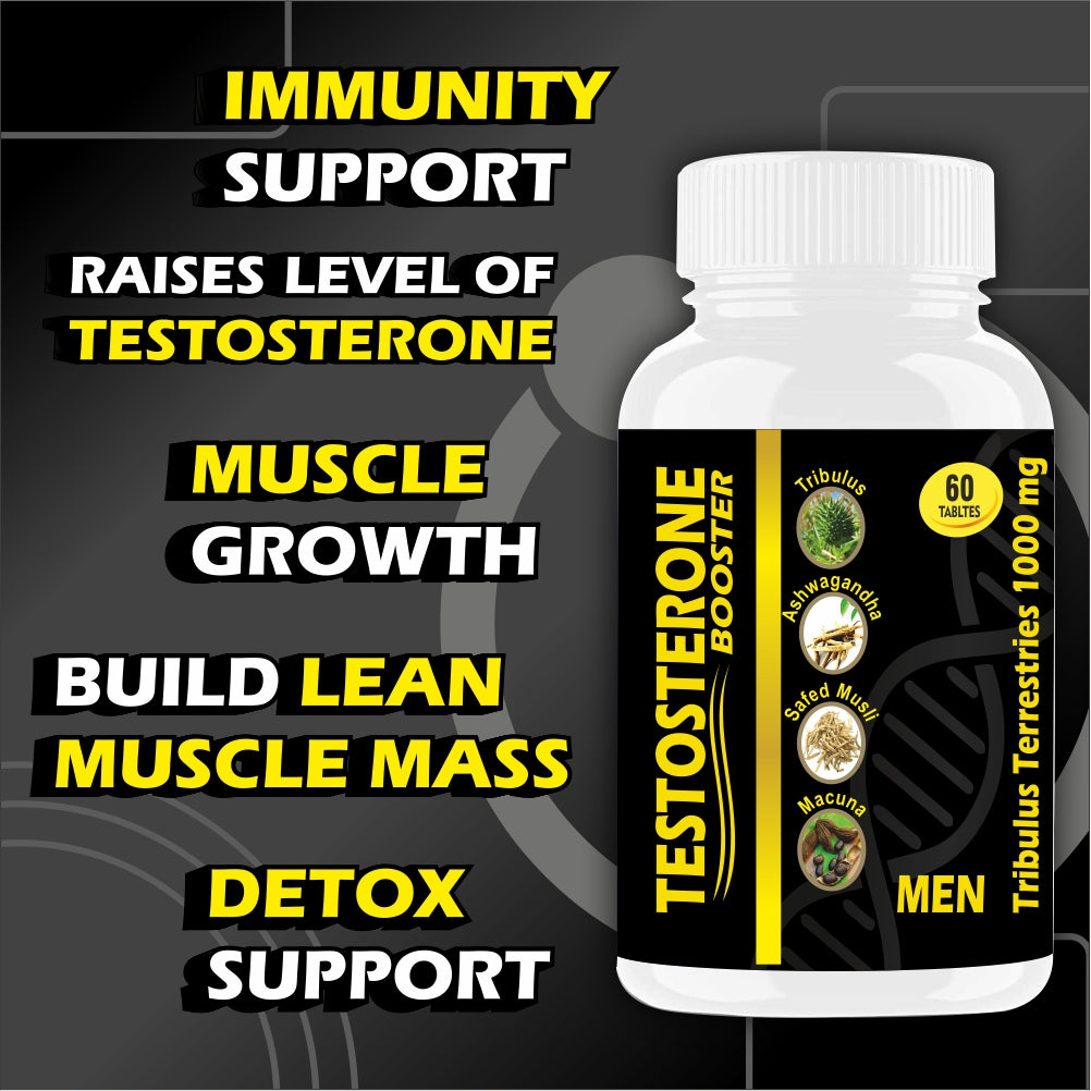 Goa Nutritions Testosterone Booster for men Supplement 120 Tablets