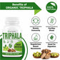 GOA NUTRITIONS Triphala Tablets 123 Churna With Pipali, Vitamin B12 Supplements - 120 Tablets