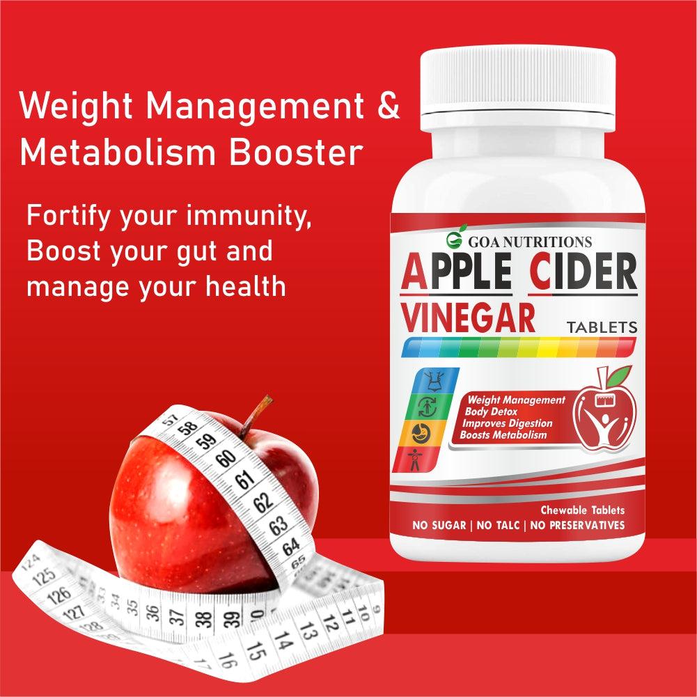 GOA NUTRITIONS Apple Cider Vinegar Keto Weight Loss For Women Men -60 Tablets - Image #5