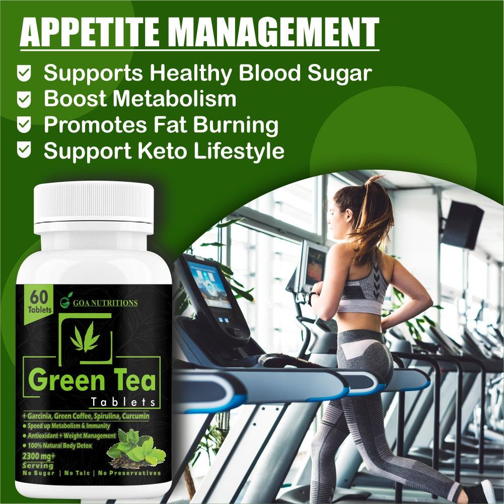 Goa Nutritions Fat Burners For Men Women With Green Tea Keto Slim 60 Tablets - Image #8